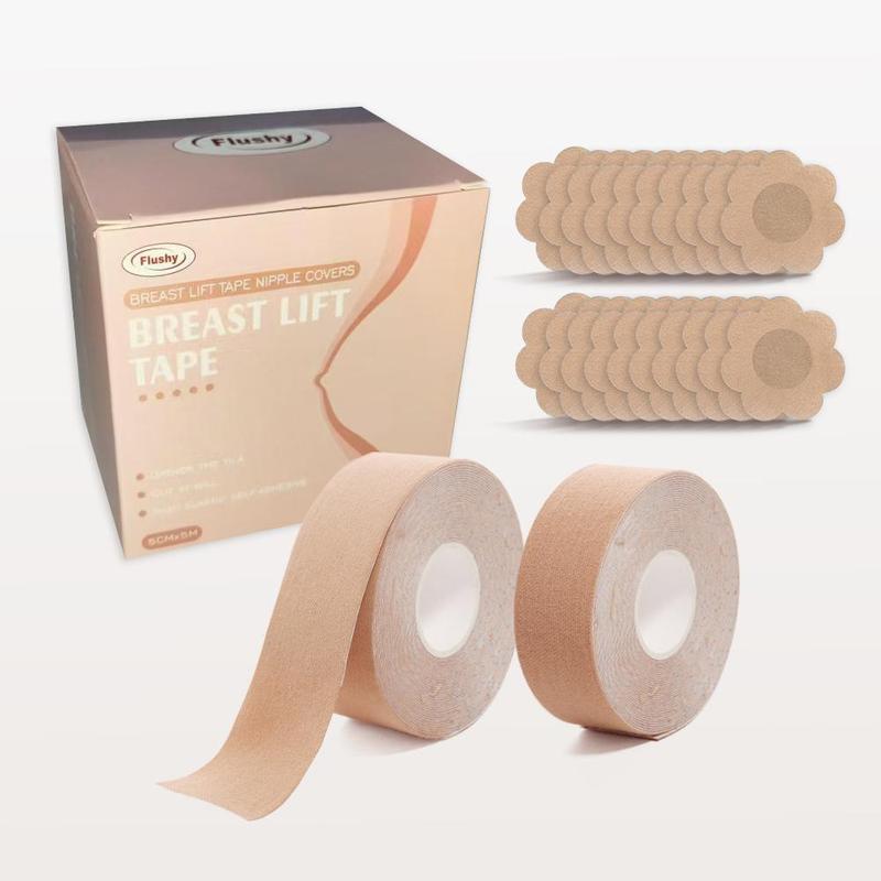 Breast Lift Tape, 1 Set Self Adhesive Breast Lift Tape & Chest Sticker, Breast Lift Tape for Women, Sports Tape for Women, Sports & Outdoor Accessories