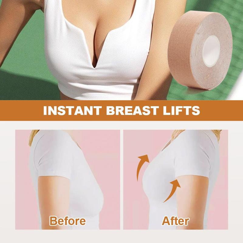 Breast Lift Tape, 1 Set Self Adhesive Breast Lift Tape & Chest Sticker, Breast Lift Tape for Women, Sports Tape for Women, Sports & Outdoor Accessories