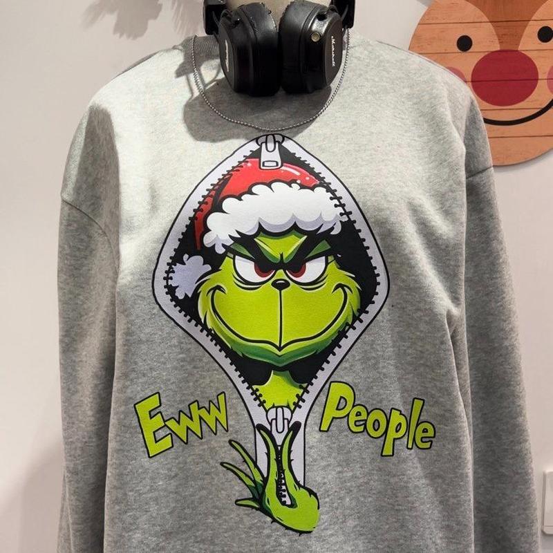 Eww People Grinchmas Christmas Sweatshirt T-Shirt, Funny Christmas Tee, Family Match Movie Shirt, Best Christmas Gift Ideas, Gift For Him, Gift For Her