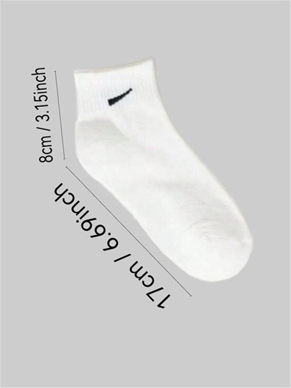 Women's Solid Ankle Socks, Casual Moisture Wicking Low Cut Socks, Soft Comfy Breathable Socks for All Seasons Daily Wear