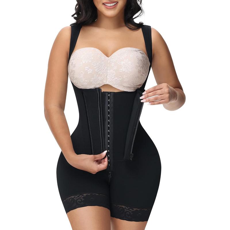 WISHSER Fajas Colombianas Shapewear for Women Daily Wear Girdles Comfortable Bodysuit Belt Underwear