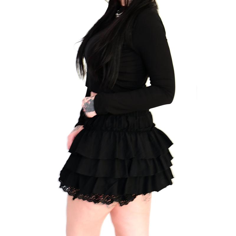 Black Ruffle Bloomers - Restocking soon! Sign up for notifications!