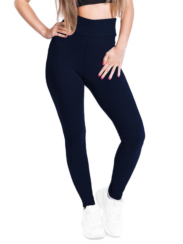 Women's Solid Color High Waist Leggings, Casual Comfy Skinny Pants for Daily Wear, Ladies Bottoms for All Seasons