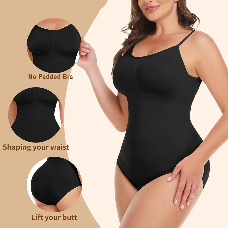 Women Seamless Covered Bust Jumpsuit Thong Bodysuit Plus Size Comfort Tummy Control Shapewear Womenswear Breathable Hip