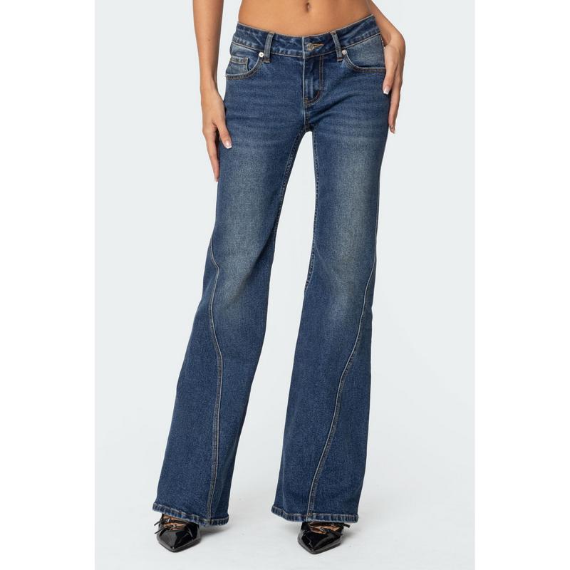 Colton Boot Cut Low Rise Jeans