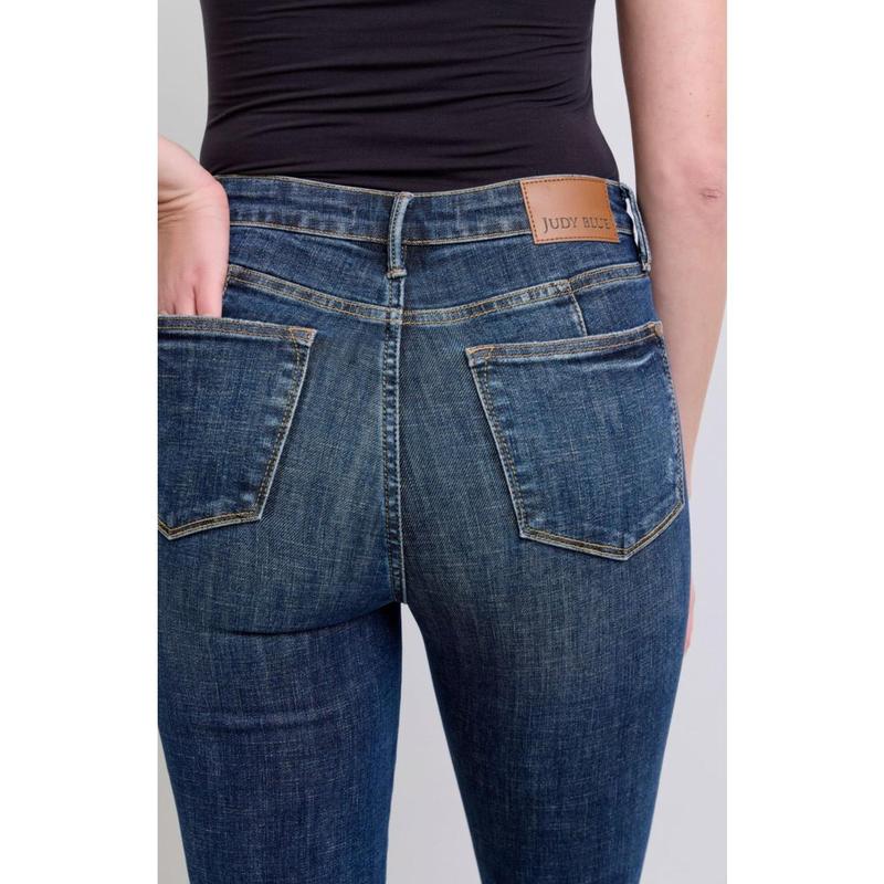 The Samantha Mid Rise Tummy Control Judy Blue Jeans