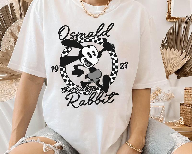 Oswald The Lucky Rabbit Shirt, Magic Kingdom Shirts, Oswald Shirt, Family Matching Shirt