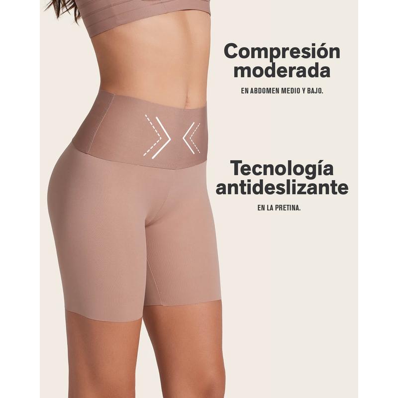 Stay-In-Place Seamless Slip Short