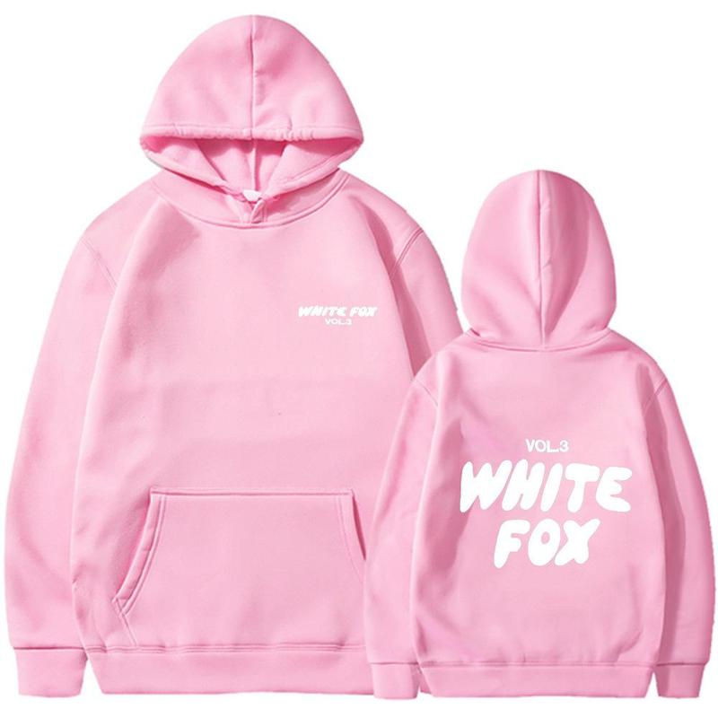 White Fox Shirt for Couples Hoodie Woman Hoodie for Girls New Trend 2024 Men's clothing Gildan Hoodie