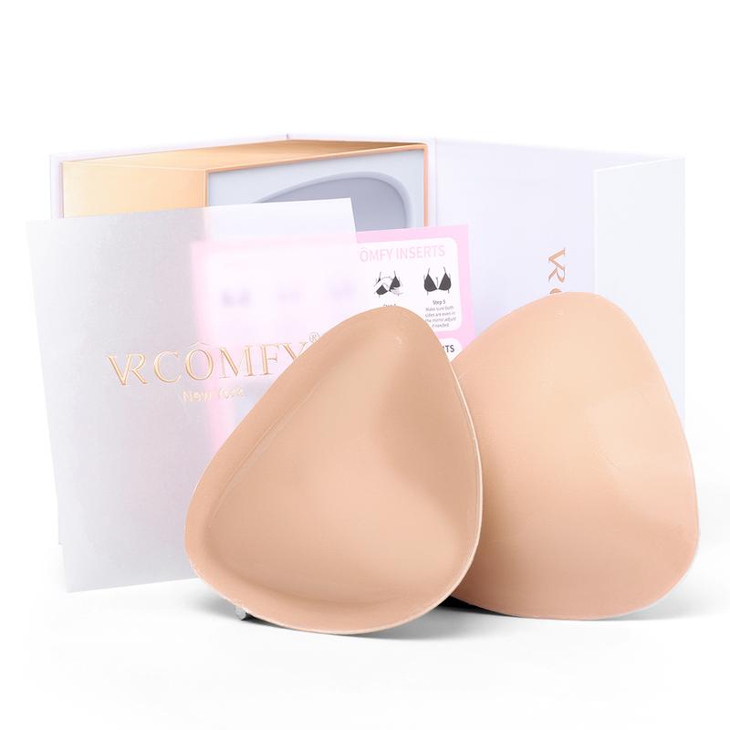 VRCOMFY Sticky Inserts - Instant Lift & Boost, Washable & Reusable, Outfit Enhancer, Bra  Accessories, Womenswear