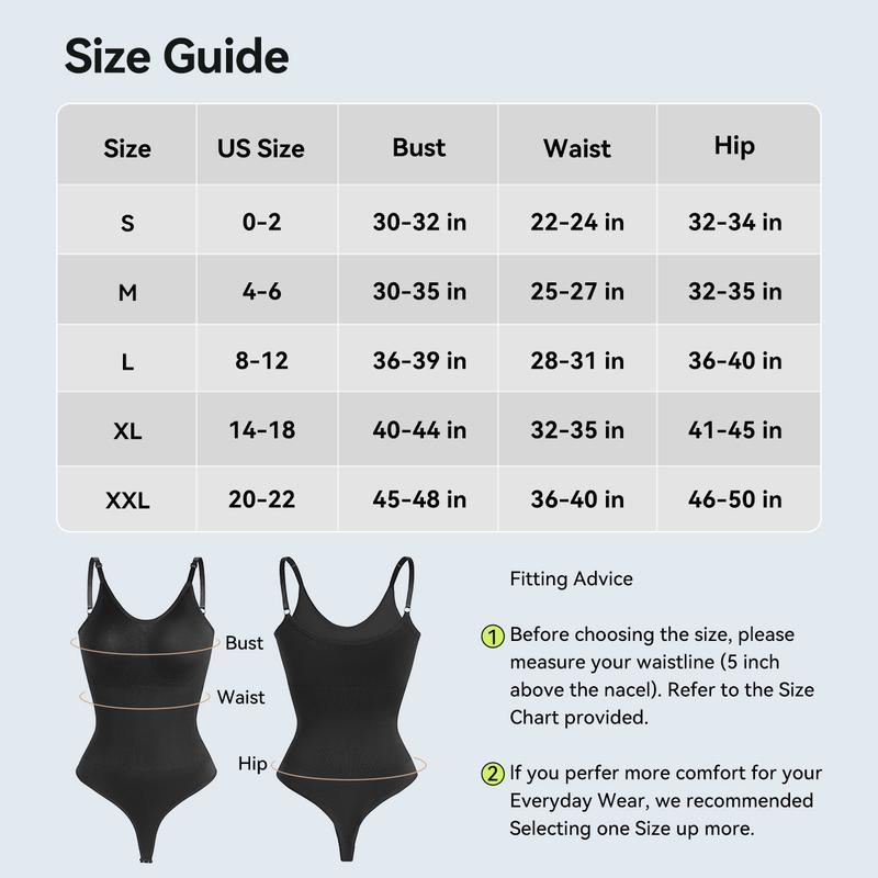 Sexy T-Back Shapewear Sculpting Bodysuit - 2 Pack