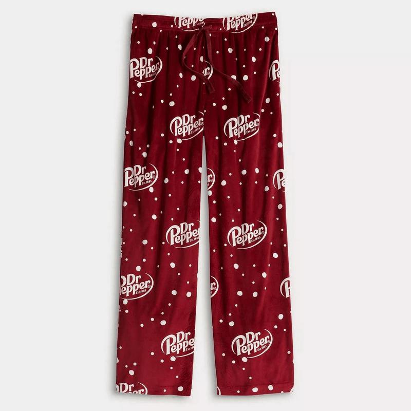 Dr. Pepper Pajama Pants, Dr Pepper PJs Pant - Comfort and Style - Loungewear, Breathable Nightwear, Unisex PJs Pant, Bottoms Homewear