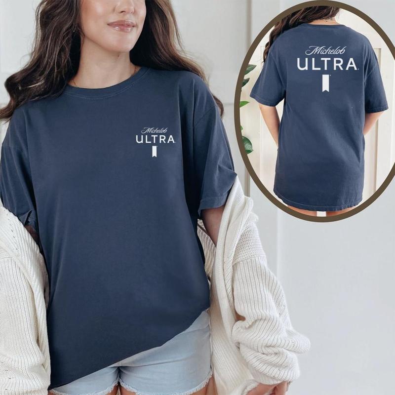 Michelob Ultra Golf T-shirt, 2 side Unisex Clothing Choices,  Full size, Full color ,  Gift for mother