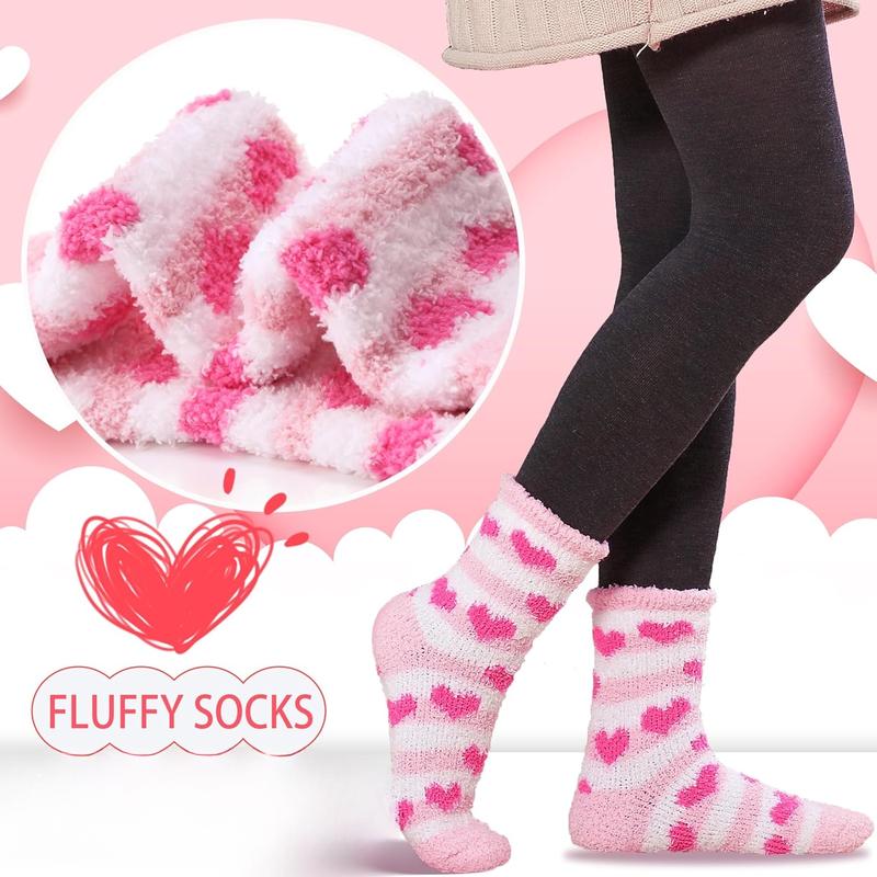 Womens Fuzzy Socks Cozy Fluffy Winter Cabin Slipper Warm Fleece Soft Thick Comfy Socks