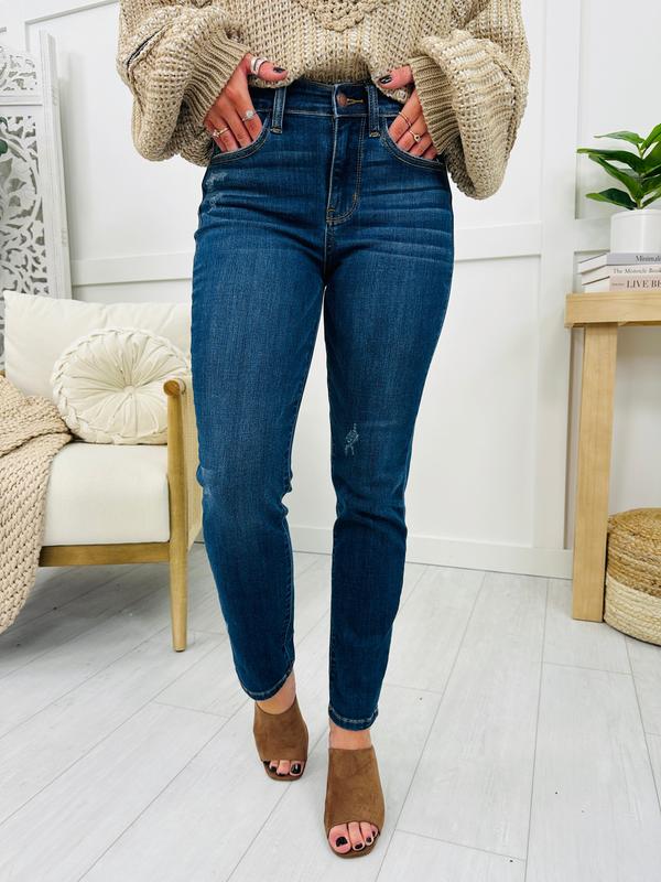 Judy Blue Everyday Essential Relaxed Fit Jeans - Multiple Inseams- in Reg Curvy