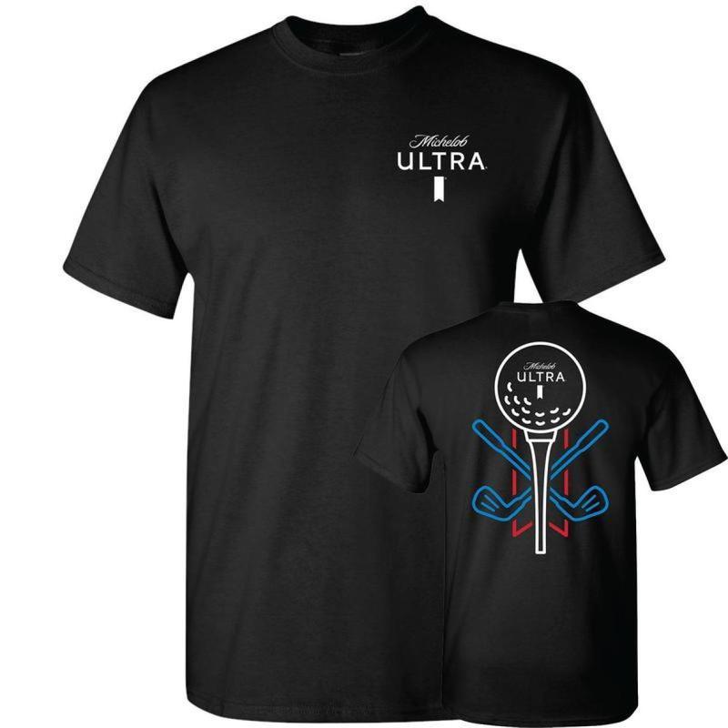 Michelob Ultra Golf T-shirt, 2 side Unisex Clothing Choices,  Full size, Full color ,  Gift for mother