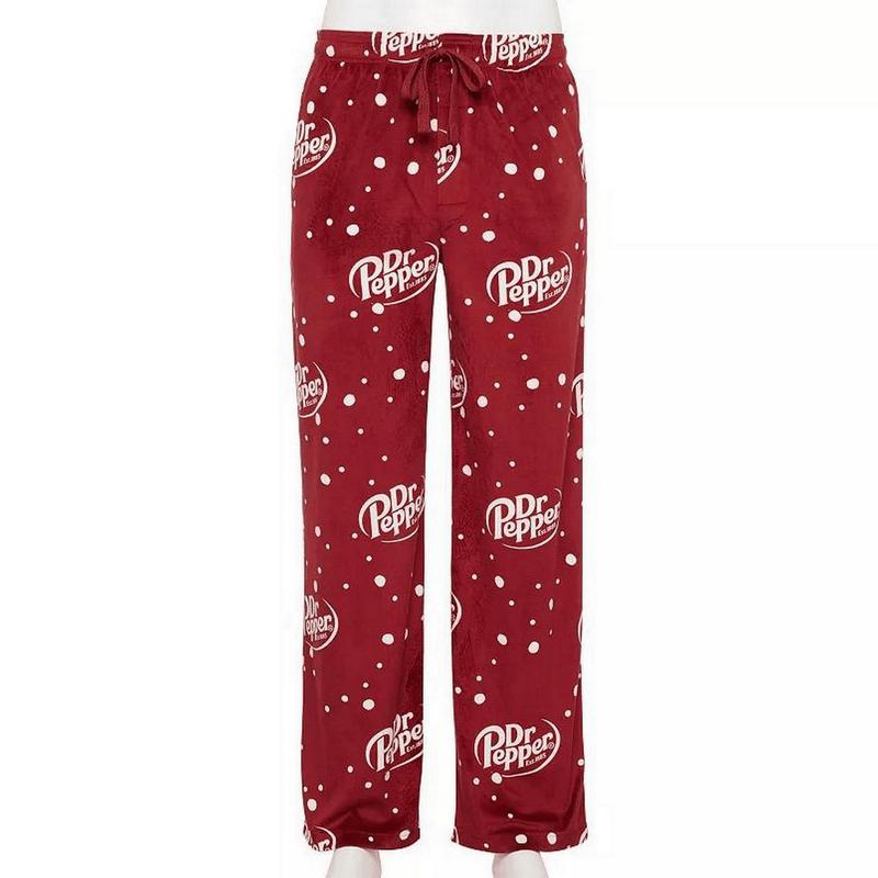 Dr. Pepper Pajama Pants, Dr Pepper PJs Pant - Comfort and Style - Loungewear, Breathable Nightwear, Unisex PJs Pant, Bottoms Homewear