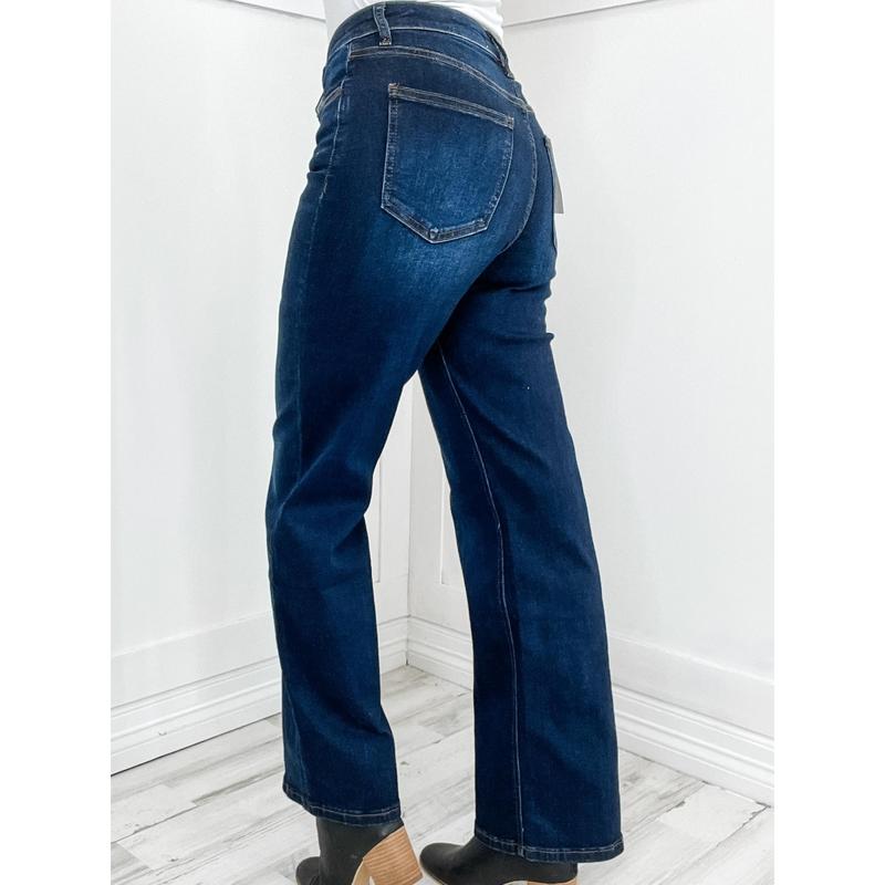 Vervet Dark Denim 90's Vintage Hi-Rise Loose Jean