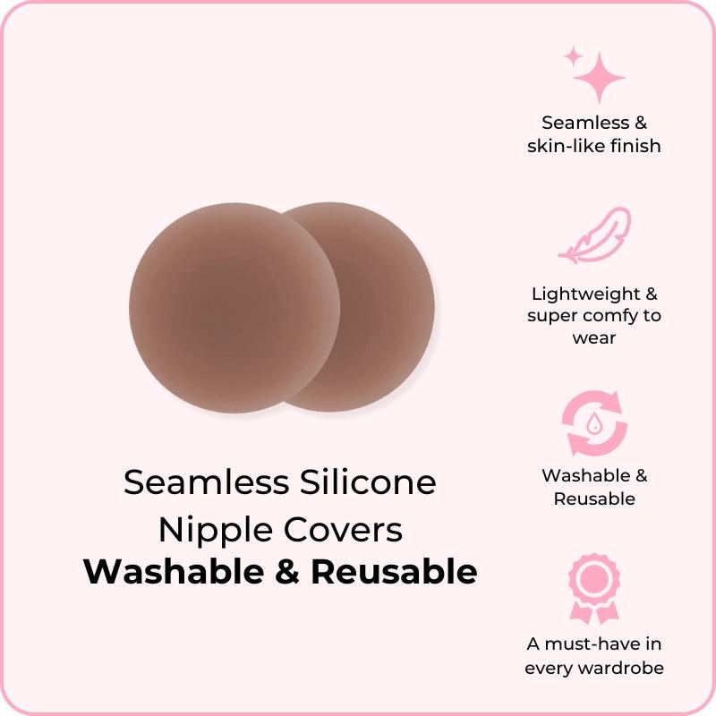 Reusable Magic Nipple Covers, Women's Essential Underwear