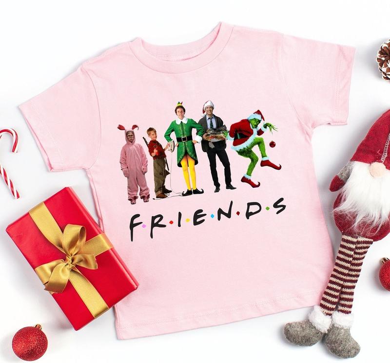 Christmas Friends Shirts, Christmas Movie Watching Shirt, Christmas Shirt, Funny Christmas Shirt Gift, Christmas Vacation Shirts Family