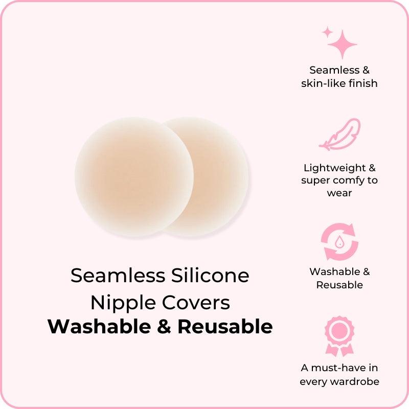 Reusable Magic Nipple Covers, Women's Essential Underwear