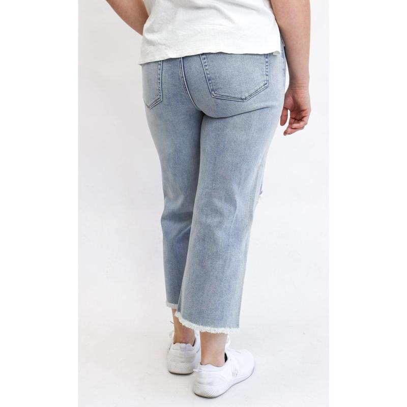 Tummy Control Wide Leg Jeans by RFM