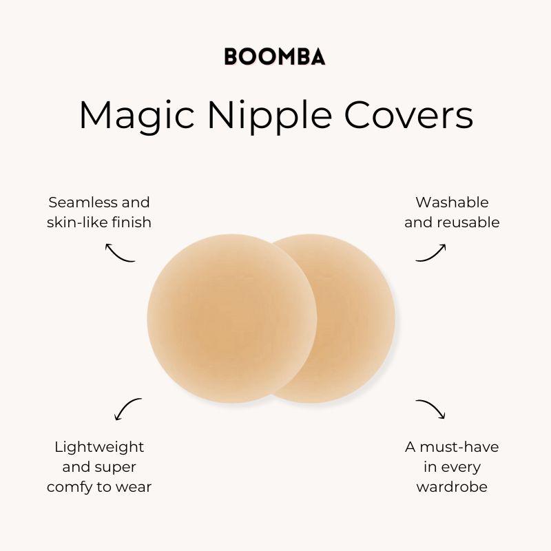 Reusable Magic Nipple Covers, Women's Essential Underwear