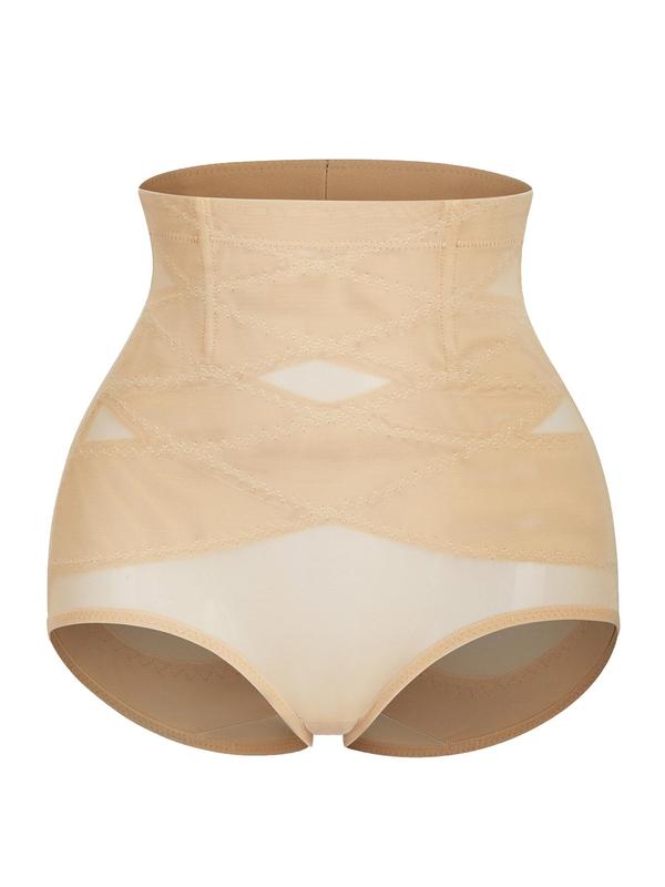 Women's Sheer Sexy High Waist Shapewear Panty, Summer Wear 2024, Tummy Control Underwear, Comfy Breathable Skin-friendly Shapewear Clothing, Tummy Hiding Clothes, Women's Shapewear Bottoms for Daily Wear Back To School, Fall Wear, Earthtone Fallfreshness