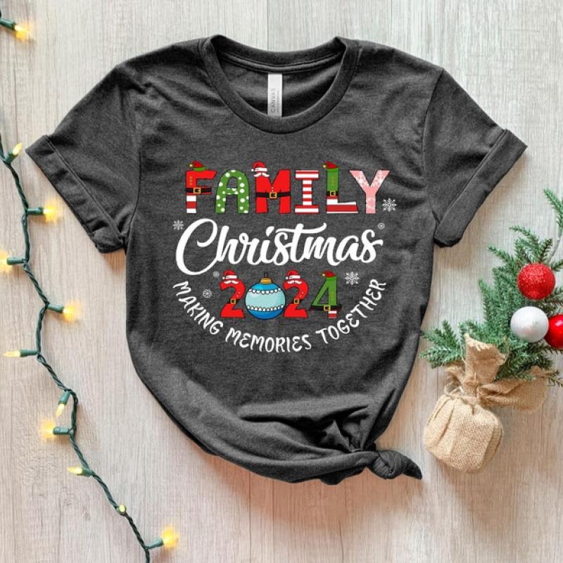 Family Christmas 2024 Making Memories Together Shirt,Family Christmas 2024 Shirt,Making Memories Together,Christmas Family Matching Shirt