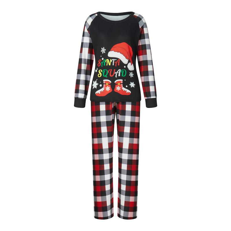 Christmas Family Matching Pajamas Sets Xmas Holidays Family Set Jammies Sleepwear