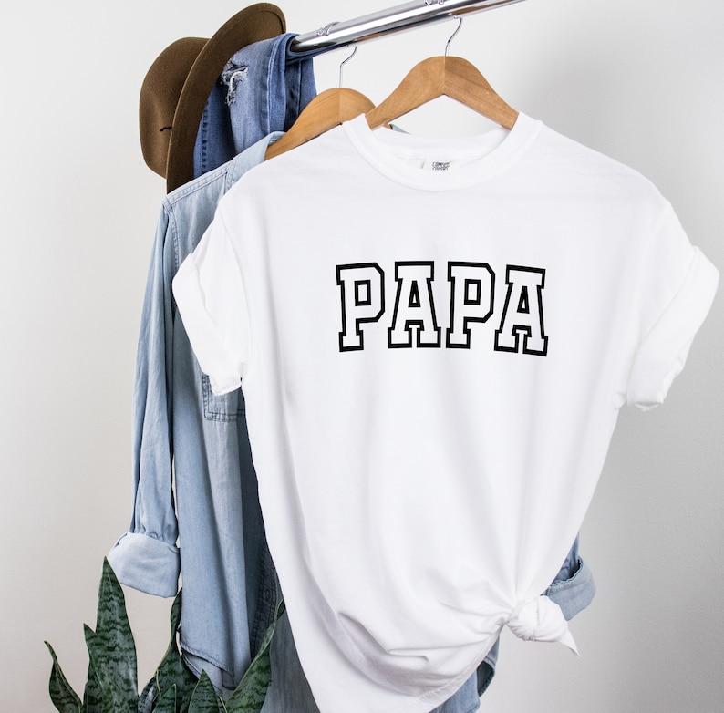 NANA and PAPA Shirt, Matching Tee, Pregnancy Reveal Tee, Matching Shirts, Grandma Shirt, Grandpa Shirt, Gift for Grandparents Hoodie and Sweater; T-shirt Cotton Womenswear Clothing Light