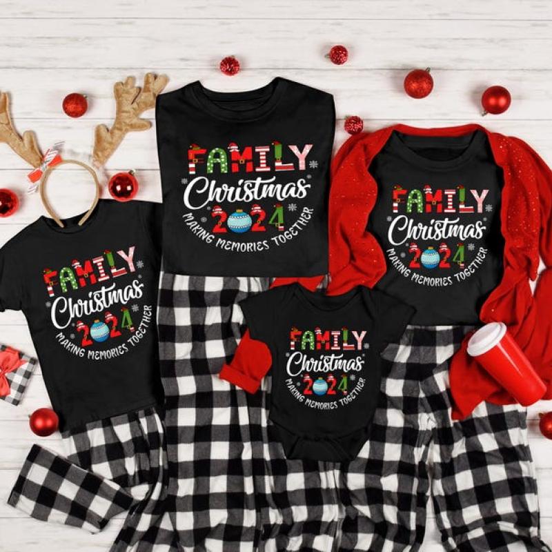 Family Christmas 2024 Making Memories Together Shirt,Family Christmas 2024 Shirt,Making Memories Together,Christmas Family Matching Shirt