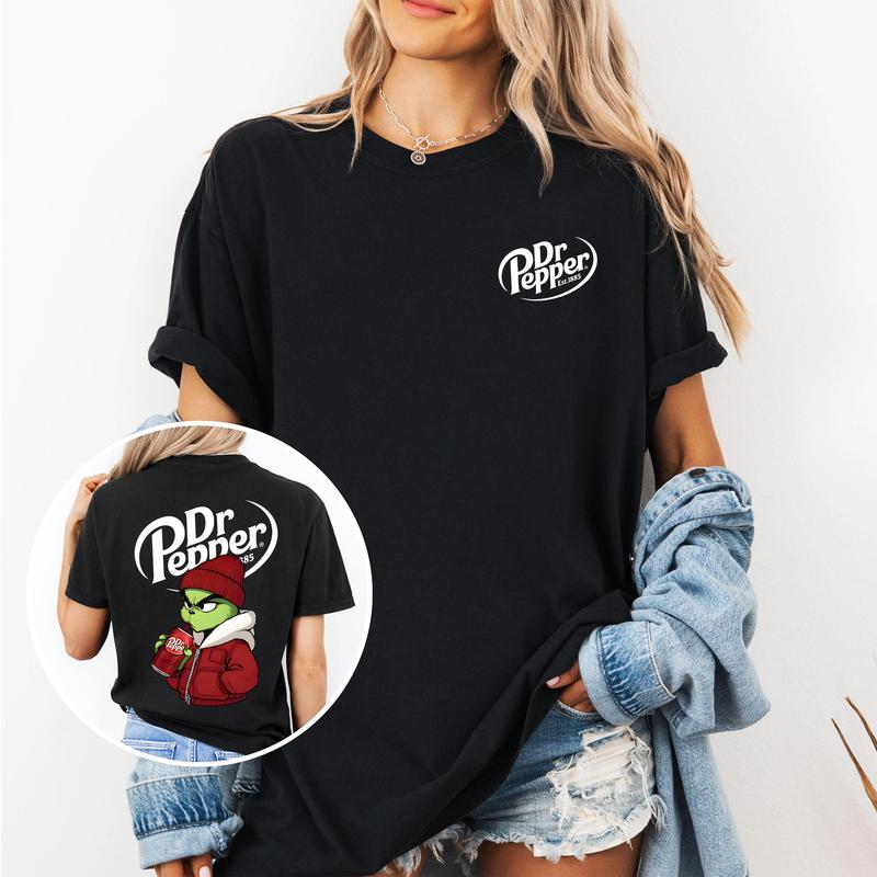 Dr. Pepper Sweatshirt, Dr. Pepper Grinchmas Shirt, Dr. Pepper Christmas Shirt, Merry Grinchmas Shirt, Dr Pepper Christmas For Men And Women, Gift For Dr Pepper Lover, Trendy Xmas Sweater, Christmas Drinking Hoodie - Sweatshirt - Shirt