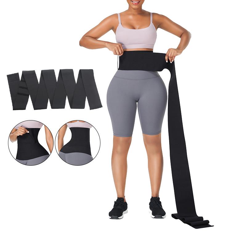 Soo Slick Waist Wrap for Tummy Control: Snatch Me Up Waist Trainer Belt fits up to 5XL. Enjoy sexy, comfortable shapewear that flatters every figure!