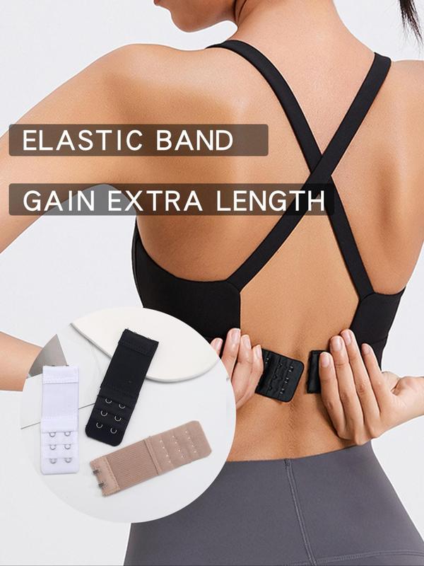 Women's 3pcs Bra Extenders, Comfortable Adjustable Bra Straps, Bra Accessories for Daily Wear, Versatile Underwear Accessories for Women Ladies Girls, Fall Wear, Fallfreshness