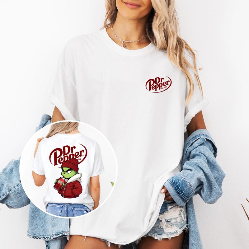 Dr. Pepper Sweatshirt, Dr. Pepper Grinchmas Shirt, Dr. Pepper Christmas Shirt, Merry Grinchmas Shirt, Dr Pepper Christmas For Men And Women, Gift For Dr Pepper Lover, Trendy Xmas Sweater, Christmas Drinking Hoodie - Sweatshirt - Shirt