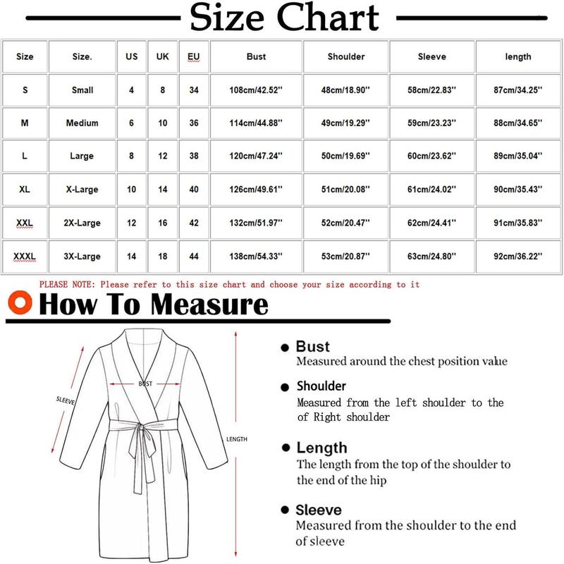 Women's Fuzzy Robe Lapel Bathrobe Belted Bath Robes Plush Outfits Pockets Nightgowns