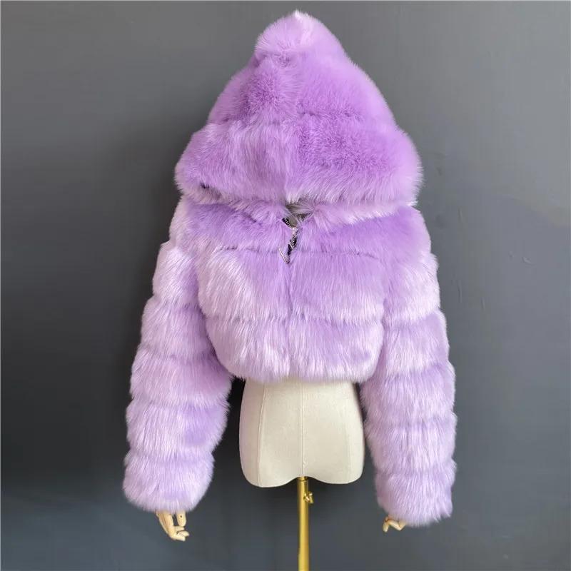 Women Fashion Faux Fur Coats Solid Long Sleeve Warm Flurry Coats Autumn Winter Lady Fur Coat Thick Jackets For Women Streetwear