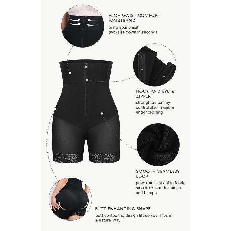 Shapellx AirSlim High-Rise Body Sculpting Shorts Outfit Shapewear