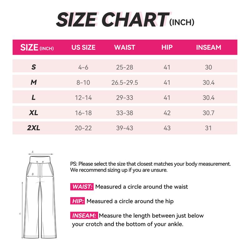 SHOWITTY 3 Pack Pajamas Pants for Women, Plus Size High Waisted Loose Wide Leg Womens Yoga Pants with Pockets Stretchy Work Casual Pants Loungewear