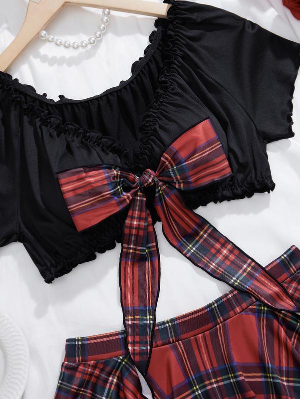 Sexy sexy underwear student dress preppy uniform seductive skirt suit