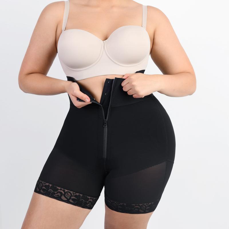 Shapellx AirSlim High-Rise Body Sculpting Shorts Outfit Shapewear