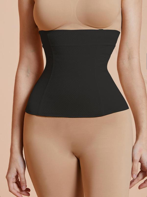 Women's Minimalist Plain Waist Trainer, Basic Casual High Waist Corset Body Shaper for Lady, Women's Shapewear for Tummy Control Postpartum Recovery Weight Loss, Womenswear