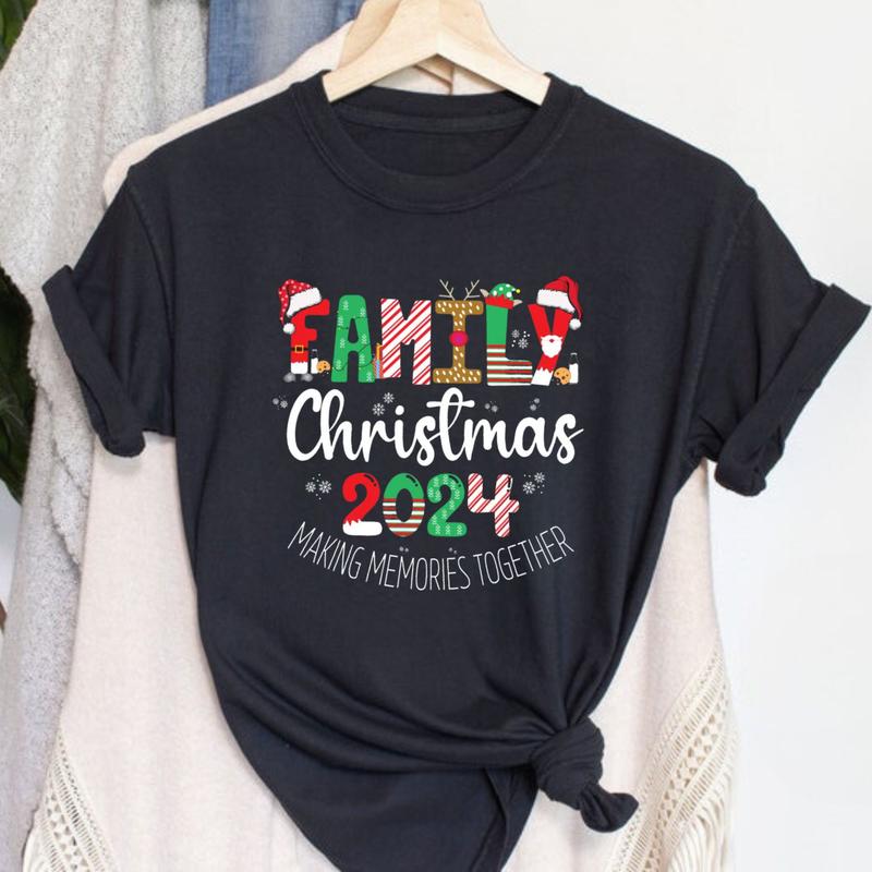 Christmas Shirt, Family Christmas 2024 Shirt, Making Memories Together, Matching Shirt, Family All Together