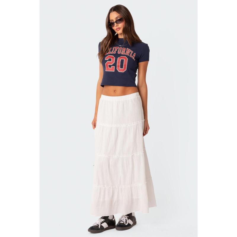 Charlotte Tiered Maxi Skirt