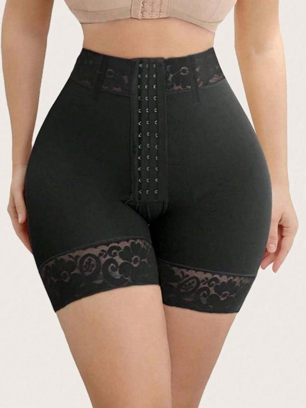 Women's Floral Lace High Waist Shapewear Panty, Tummy Control Body Shaper Shorts, Butt Lifter Panties, Women's Shapewear Bottoms