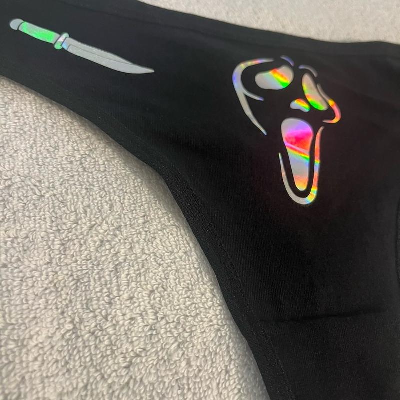 Scream Holographic thong panties [UPDATE]