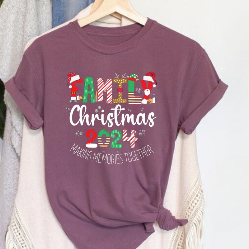 Christmas Shirt, Family Christmas 2024 Shirt, Making Memories Together, Matching Shirt, Family All Together