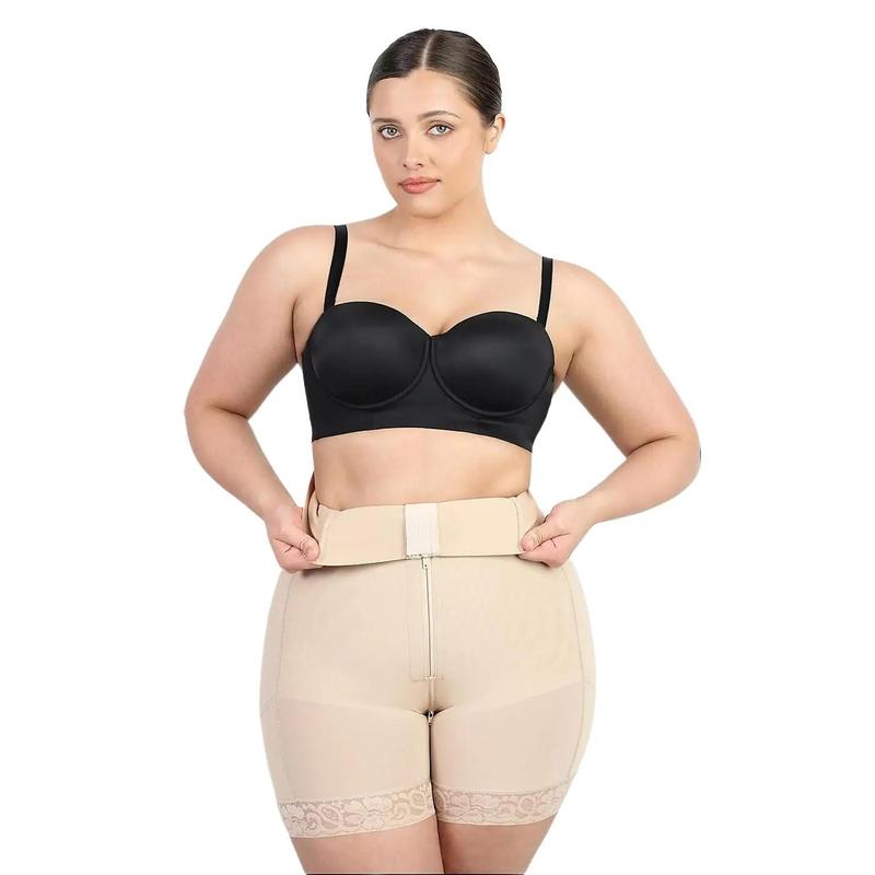 Shapellx AirSlim High-Rise Body Sculpting Shorts Outfit Shapewear