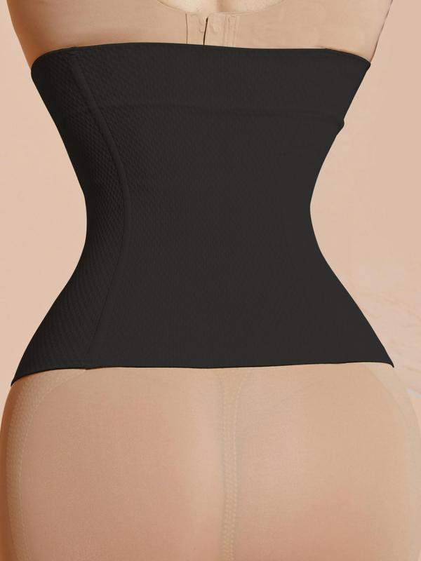 Women's Minimalist Plain Waist Trainer, Basic Casual High Waist Corset Body Shaper for Lady, Women's Shapewear for Tummy Control Postpartum Recovery Weight Loss, Womenswear